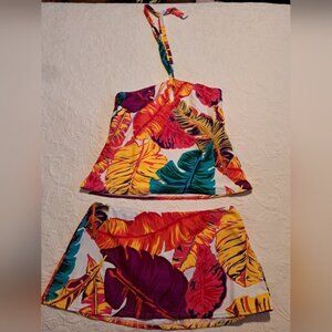 Jantzen women's 2 piece swim suit, tags removed size chart pictured vguc